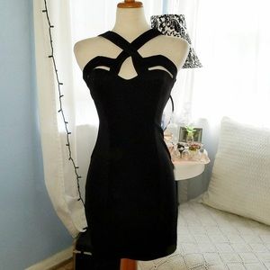 Vintage 90’s 🖤 Indecent proposal cut out dress